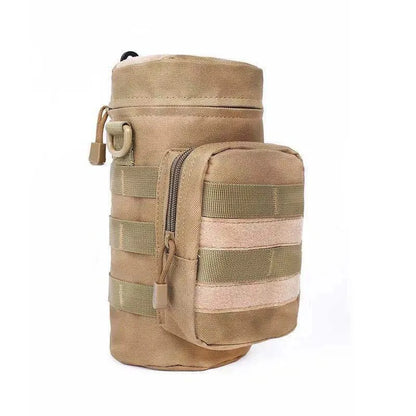 Tactical Molle Water Bottle Bag Pouch Holder Outdoor Travel Camping Hiking Cycling Fishing Hunting Water Bottle Kettle Carrier