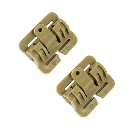 2pcs Outdoor Plate Carrier Armor Vest Quick Release Buckle Set Rapid Open Connector Set for JPC CPC NCP XPC Hunting Accessories