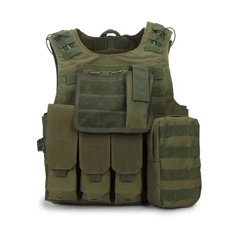 600D oxford Tactical Vest Mens Military Hunting Vest Field Battle Airsoft Molle Waistcoat Combat Assault Plate Carrier Vest