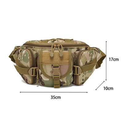 Fanny Pack High Quality Outdoor Sports Waist Pouch Multipurpose Belt Bags for Camping Hiking Traveling Running Fishing