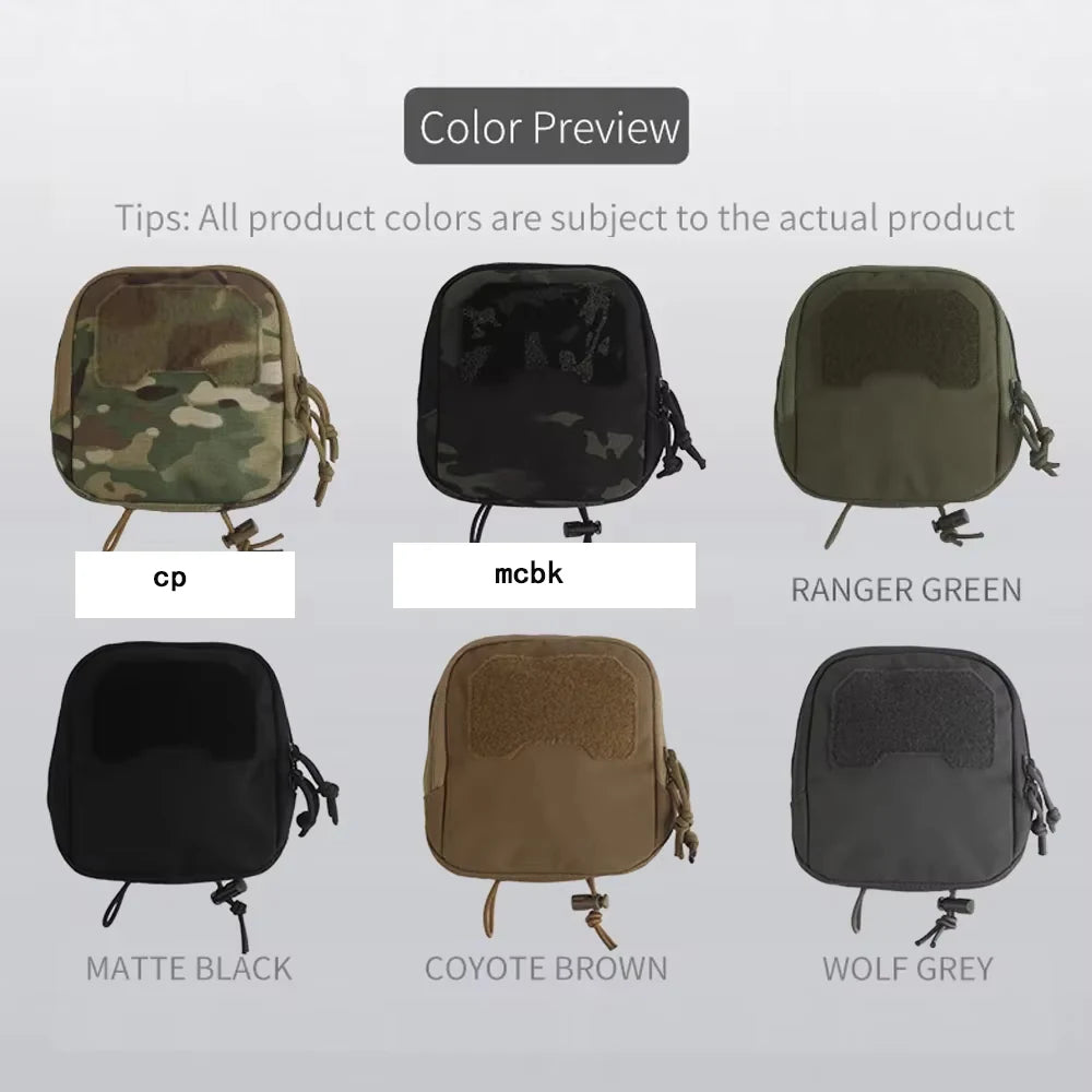 Tactical AG Storage Bag Agilit General Purpose Pouch, First Aid Bag Flashlights Outdoor Tool Pack,Plate Carrier Vest  Accessory