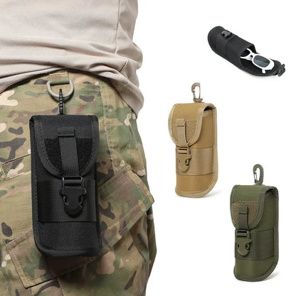 Outdoor Hard Shell Sunglasses Pouch EDC Molle Glasses Pack Utility Hiking Hunting Accessories Thicken Sunglasses Case