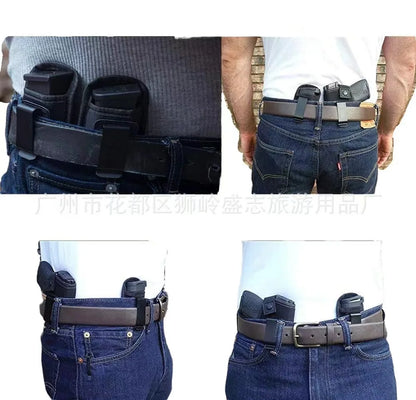 Universal IWB Magazine Holster 9mm Concealed Carry Magazine Holster，Inside The Waistband Mag Pouch