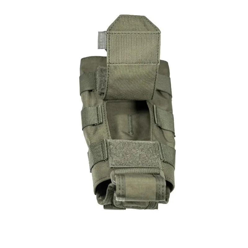 Tactical Radio Pouch for 710 Series Walkie Talkie Holster 500D Nylon Flame Retardant Infrared Resistant Military Gear