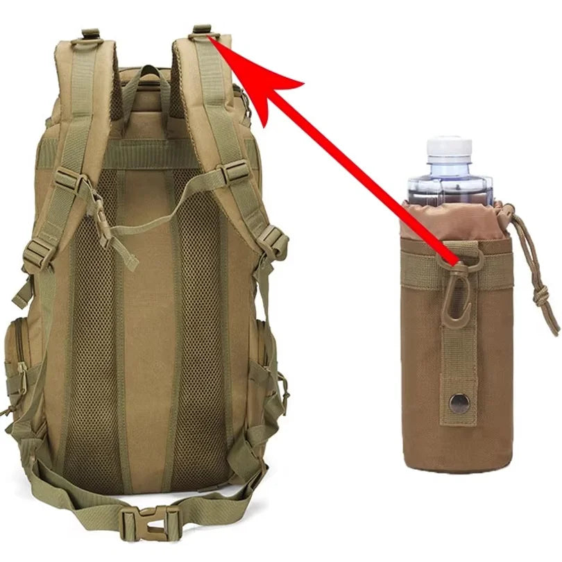 Tactical Backpack Survival Bag Hunting Backpack GYM For Men EDC Outdoor Travel Hiking Rucksack Camping Trekking Backpack