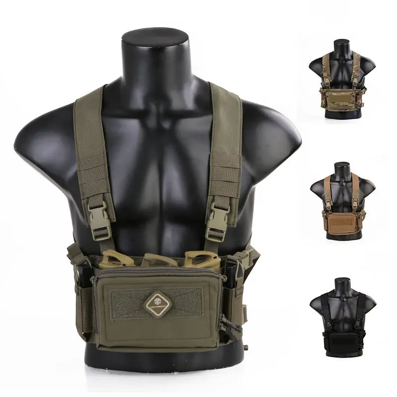 Emersongear For D3CR Chest Rig Modular Buckle For Plate Carrier Hunting Vest Airsoft Training Hiking Camping Nylon EM9557