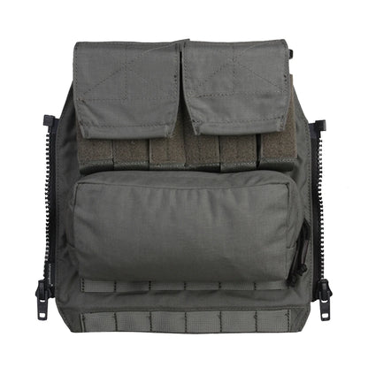 Emersongear Tactical Back Pack Zip Panel For MVS FPC LPC Hunting Vest Plate Carrier Backpack Modular Mag Pouch Nylon EM9286
