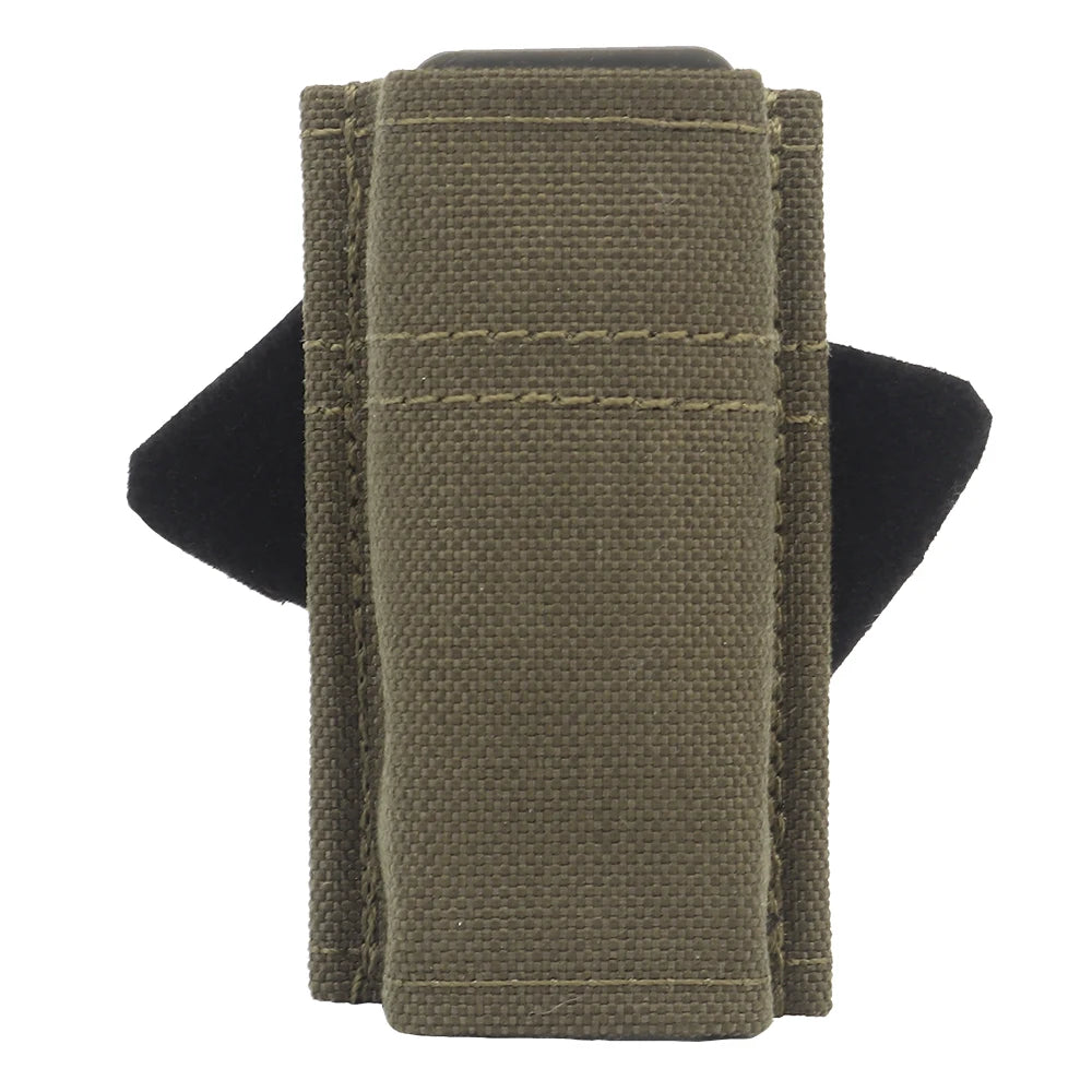 FAST Multi-Angle 9MM Single Magazine Pouch Tactical Hook Loop Waist Flashlight Bag Small Tool Storage Pouch