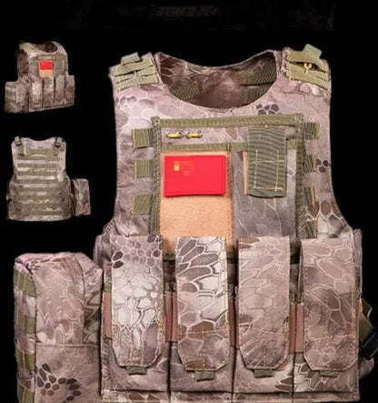 Tactical Plate Carrier Vest Hunting Paintball Combat Waistcoat Airsoft Outdoor Clothing Molle Assault CS Vests Military Gear