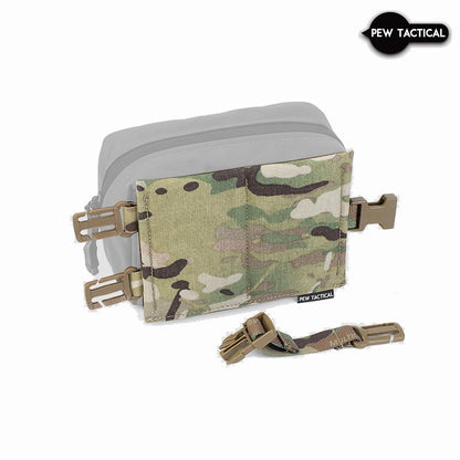 PEW TacticalTactical Backpack Extendable Chest Strap MOLLE Panel Outdoor Hiking Navigation