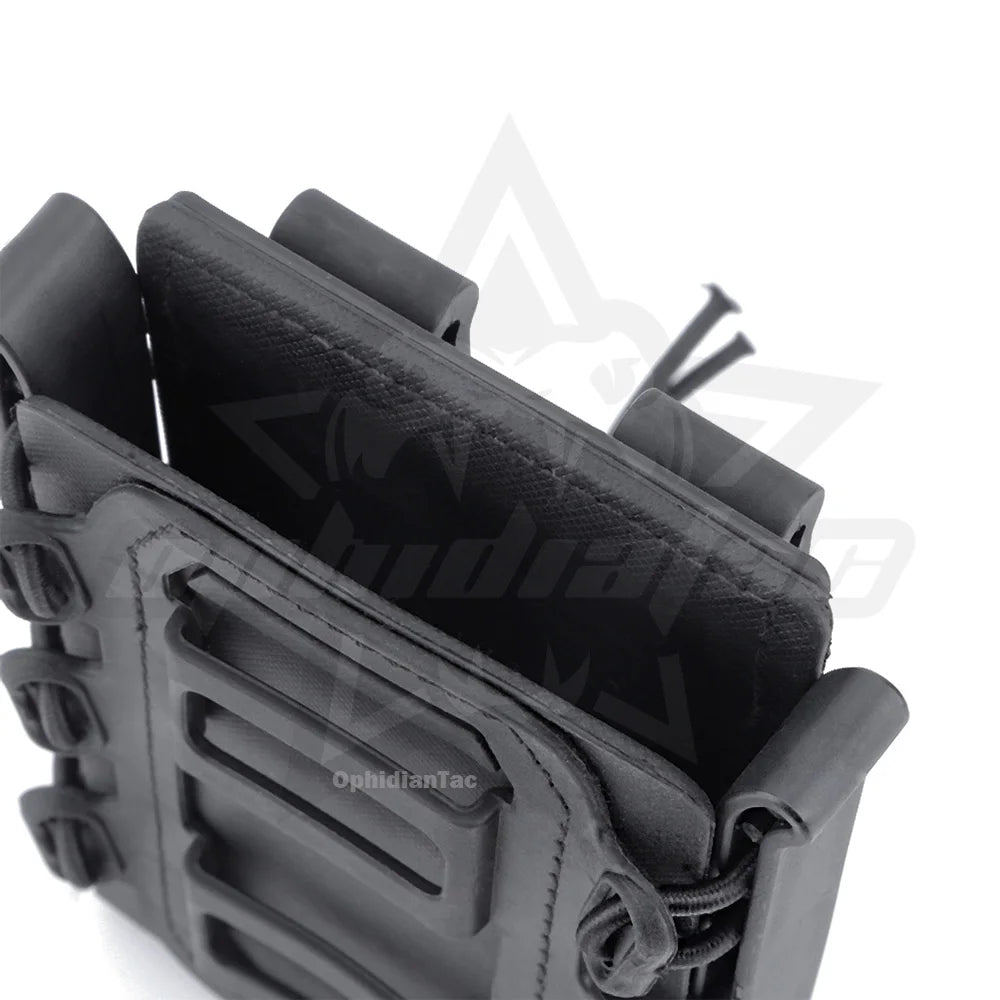 Ophidian Quick Magazine Pouch 5.56mm 7.62mm Molle Belt Clip Quick Connect Bracket Soft Shell Rifle Magazine Bracket