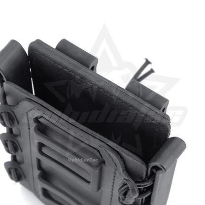 Ophidian Quick Magazine Pouch 5.56mm 7.62mm Molle Belt Clip Quick Connect Bracket Soft Shell Rifle Magazine Bracket