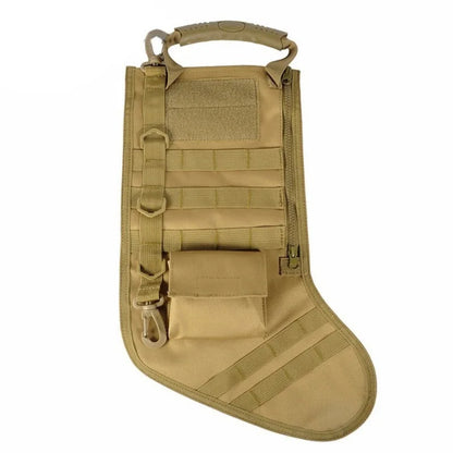 Tactical Molle Christmas Stocking Bag EDC Christmas Stocking Pendant Multi-Functional Tool Storage Bag Sports Hunting Accessory
