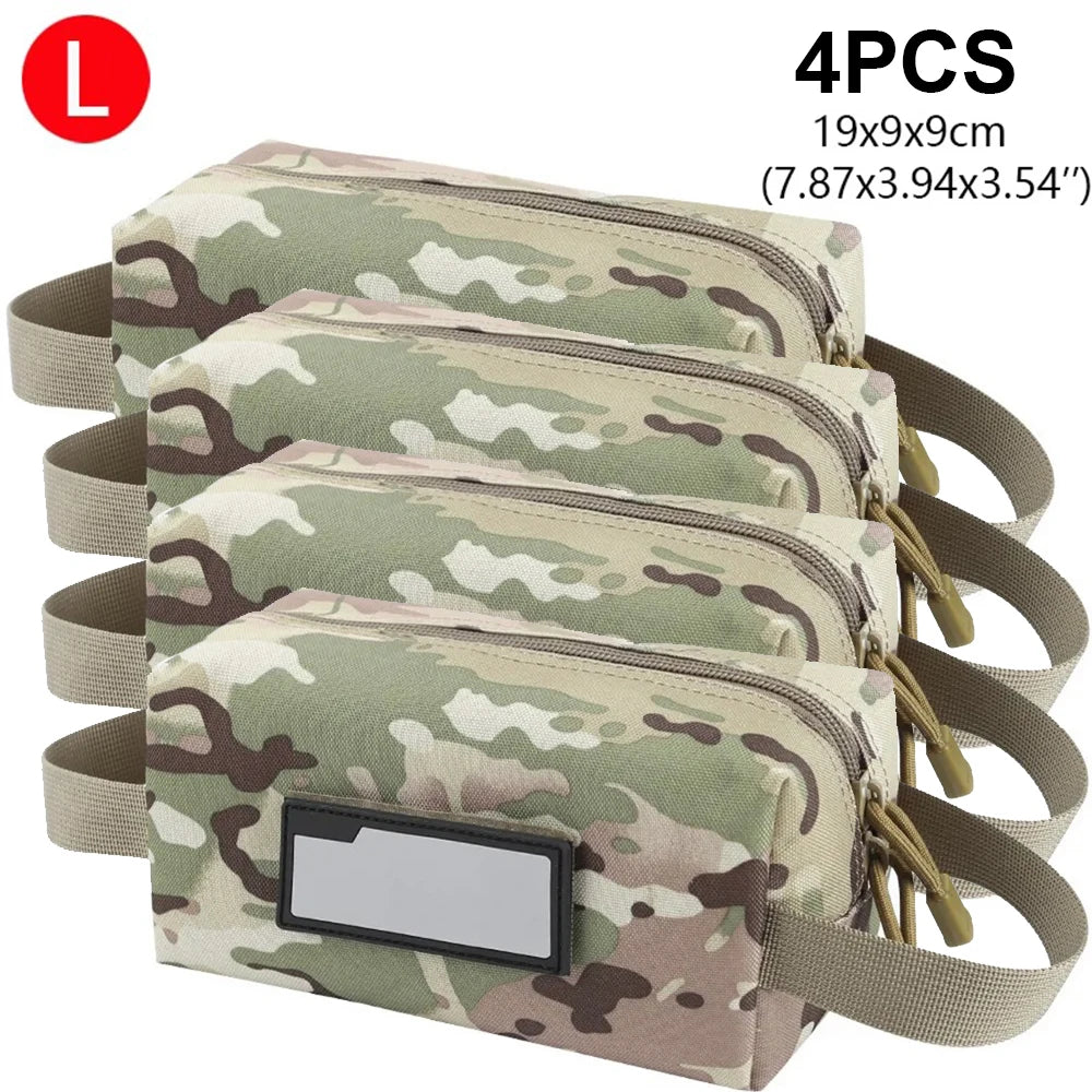 1000D Nylon Tactical Bag Ammo Pouch EDC Case Bullets Shell Holder Ammunition Box Cartridge Handbag Hunting Shooting Accessories