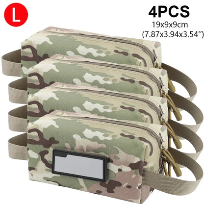 1000D Nylon Tactical Bag Ammo Pouch EDC Case Bullets Shell Holder Ammunition Box Cartridge Handbag Hunting Shooting Accessories