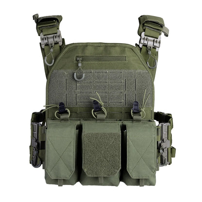 2026 Military Tactical Vest Body Armor Combat Army Gear Hunting Plate Carrier Airsoft Accessories Wargame Pouch Vest