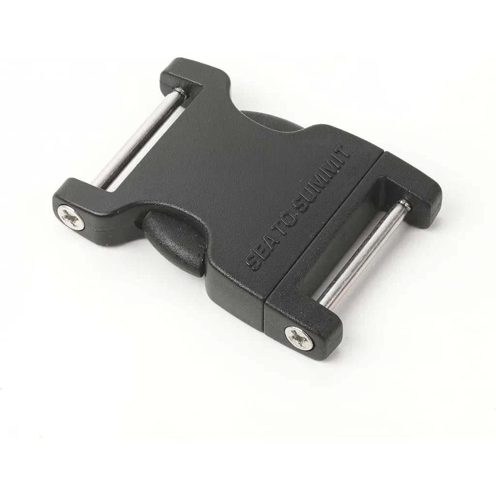 Sea to Summit 2 Pin Field Repair Side Release Buckle - Black, 20 mm
