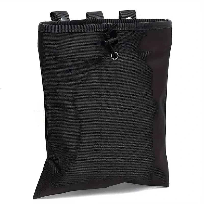 Tactical Hunting Molle Drawstring Magazine Dump Pouch Large Folding Recycling Bag garbage Bag Outdoor Ammo Storage Pack