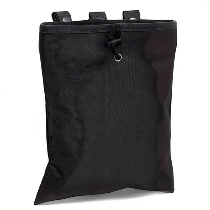 Tactical Hunting Molle Drawstring Magazine Dump Pouch Large Folding Recycling Bag garbage Bag Outdoor Ammo Storage Pack