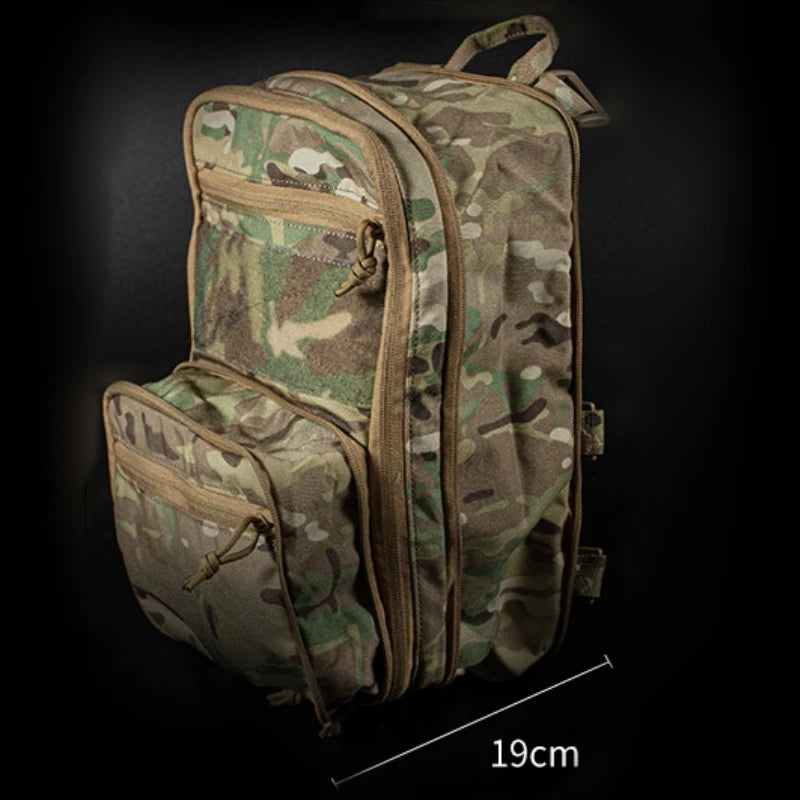 Outdoor expandable backpack MOLLE backpack for travel, hiking and hunting, large capacity wear-resistant backpack