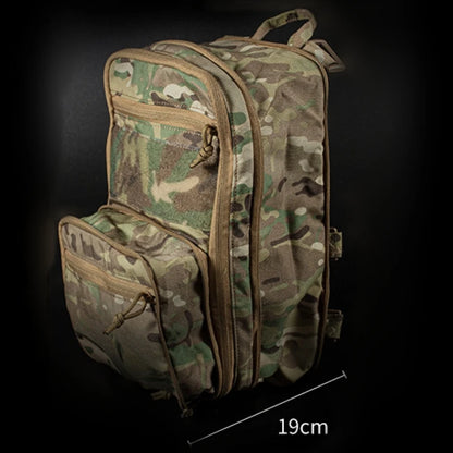 Outdoor expandable backpack MOLLE backpack for travel, hiking and hunting, large capacity wear-resistant backpack