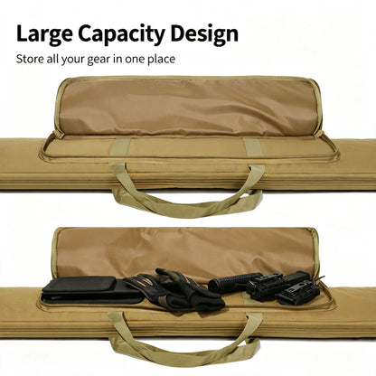 Large Capacity Hunting Rifle Storage Bag Wear-resistant  Tactical Airsoft Gun Carry Case for Outdoor Camping Shooting CS