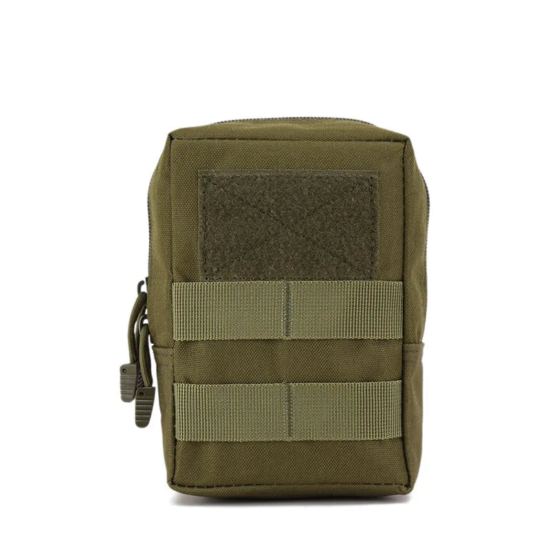 Outdoor Mini Medical Molle Waist Bag Tactical Pouch Camping Hunting Coin Pouch Belt Pouch Survival Tool First Aid Storage Pack