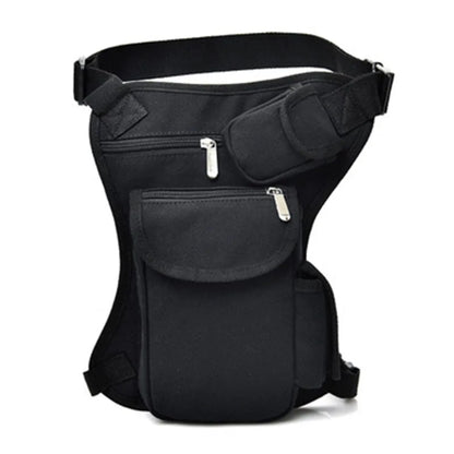 Men's Tactical Drop Leg Bag Multifunctional Waist Pack Adjustable Thigh Belt Hiking  Sports Cycling Waterproof Nylon Camping Bag