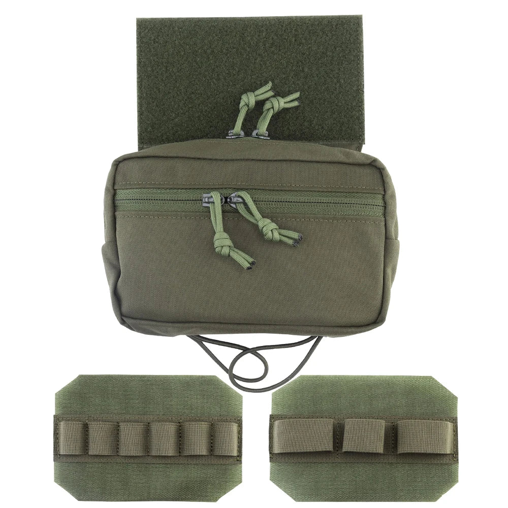 SS Style SACK Pouch Mk3 MK4 Abdominal Dump Drop Pouch Fanny Pack for Tactical Vest Plate Carrier Chest Rig Accessory