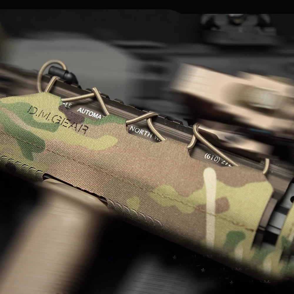 DMGear Tactical Gun Rail Cover Rail Wrap Heavy Heat Shield Gear Wrap Hand Protective Fit Quad/ One Rails 500D Nylon