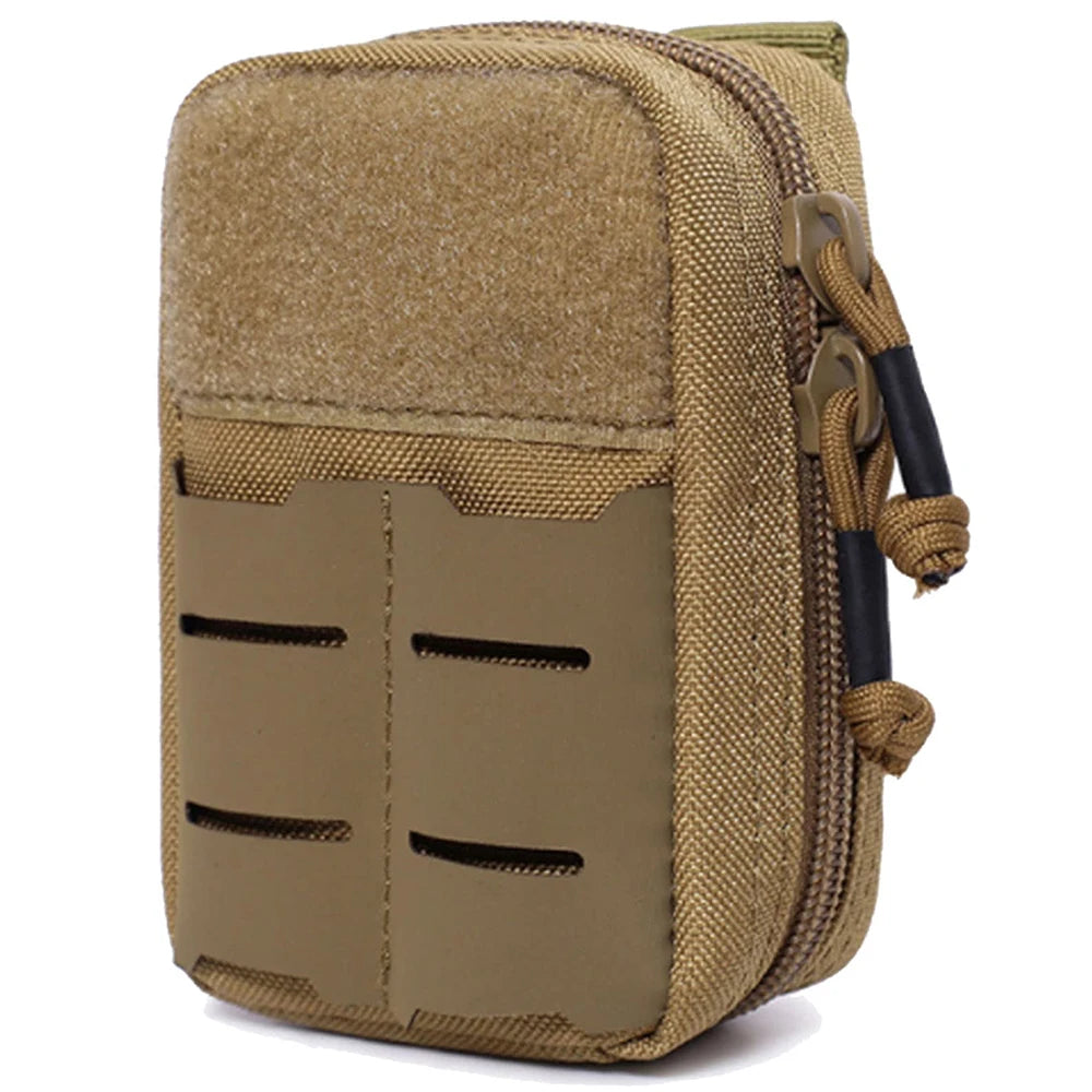 Tactical Small Molle Admin Pouch EDC Utility Duty Belt Pouch Gadget Waist Pack Medical Organizer Bag Wallet Purse