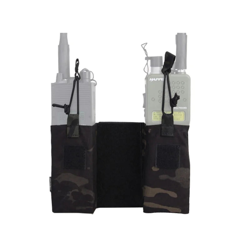 Emersongear For MBITR Radio Pouch Set For 148/152 Intercom Bag Pack Panel Outdoor Hunting Hiking Combat Sports EM8333