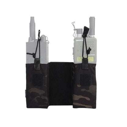 Emersongear For MBITR Radio Pouch Set For 148/152 Intercom Bag Pack Panel Outdoor Hunting Hiking Combat Sports EM8333