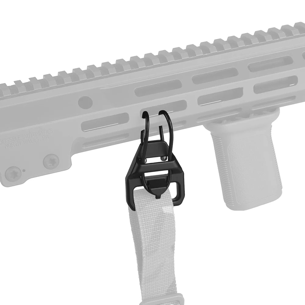 Tactical Quick Release Sling Buckle V2 2nd Gen Airsoft Paintball Hunting Outdoor Strap U Loop Hooks Mount AK Adapte Gear