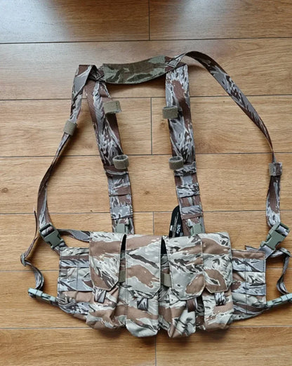 OR Style Quadruple Iightweight Hunting Chest Hanging 7.64 5.45 Molle Magazine Carrier Bag