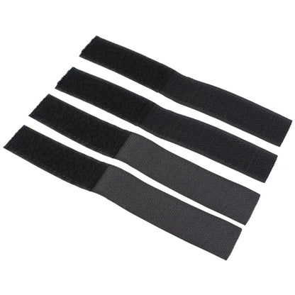 4Pcs/Set Tactical Molle Strip Adapter Vest Backpack Patch Panel Hook&Loop Converter Ribbon Strip For Attching ID Patches