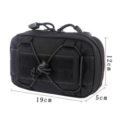 New Molle Waist Bag Tactical Medical First Aid Pouch Tool Gadget Pouch Outdoor Sports Hunting Bag Backpack Vest Accessories Bag