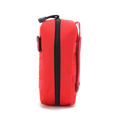 Tactical MOLLE IFAK Medical Pouch Durable Nylon First Aid Bag with Quick Access Zipper for Hunting Camping