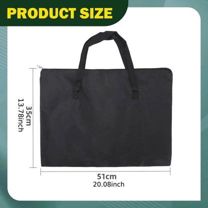 Soccer Coaching Board Carry Bag Waterproof Tote Oxford Cloth Coaches Board Tote Bag Storage Bag Organizer for Game Referee Coach