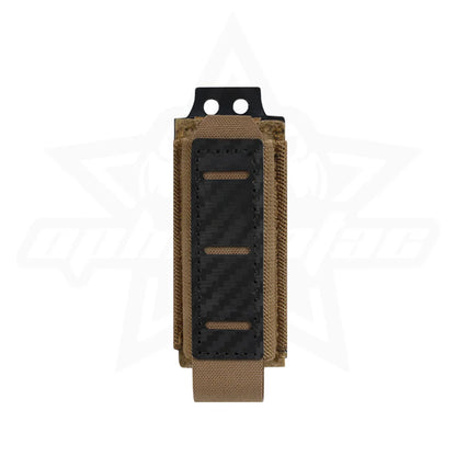 OPHIDIAN 9mm Carbon Fiber Magazine Pouch Single Magazine Carrier MOLLE Pouch