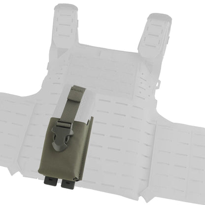 OPHIDIANTAC 5.56 Webbing Single Magazine Pouch with MOLLE Clips Widely Applicable Mag Holder for Hunting Accessories