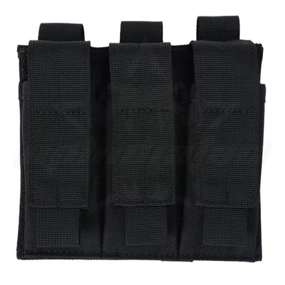 OPHIDIAN 9mm Magazine Pouch Single Double Magazine Pouch Outdoor Molle Open Top Magazine Pouch for  M1911 92F Flashlight Ba