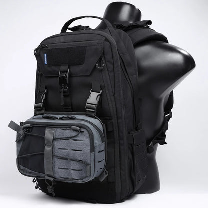Tactical MOLLE Chest Rig Vest for Camping Hunting, Adjustable Shoulder Bag with Pouch, Outdoor Gear for Men, Fishing, Cycling 가방