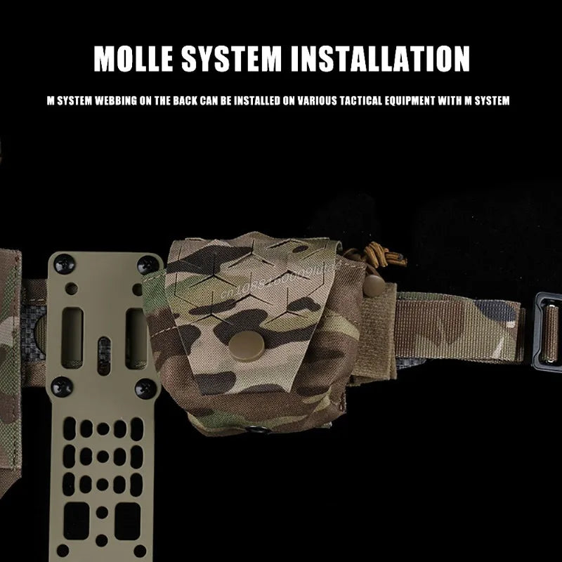 SPUD Tactical Grenade Pouch Multi-purpose M67 152 Storage Bag Radio Pocket Airsoft Hunting Plate Carrier Belt Molle Accessories