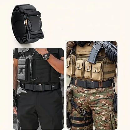 2026 New Men Belts, Quick Release Pluggable Buckle Men Outdoors Belt Breathable Belts For Men Pants Belt
