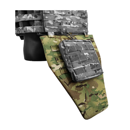 Tactical Vest Hanging Protective Panel Groin Pad Crotch Protection 500D Imported Fabric