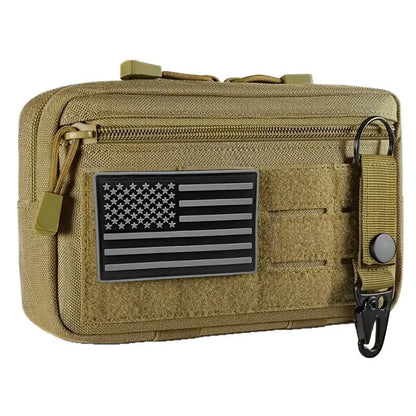 EDC Molle Tactical Pouch Waist Pack Compact Utility Pouches Waist Belt Bag Medical Bags Phone Case Outdoor Hunting Accessories