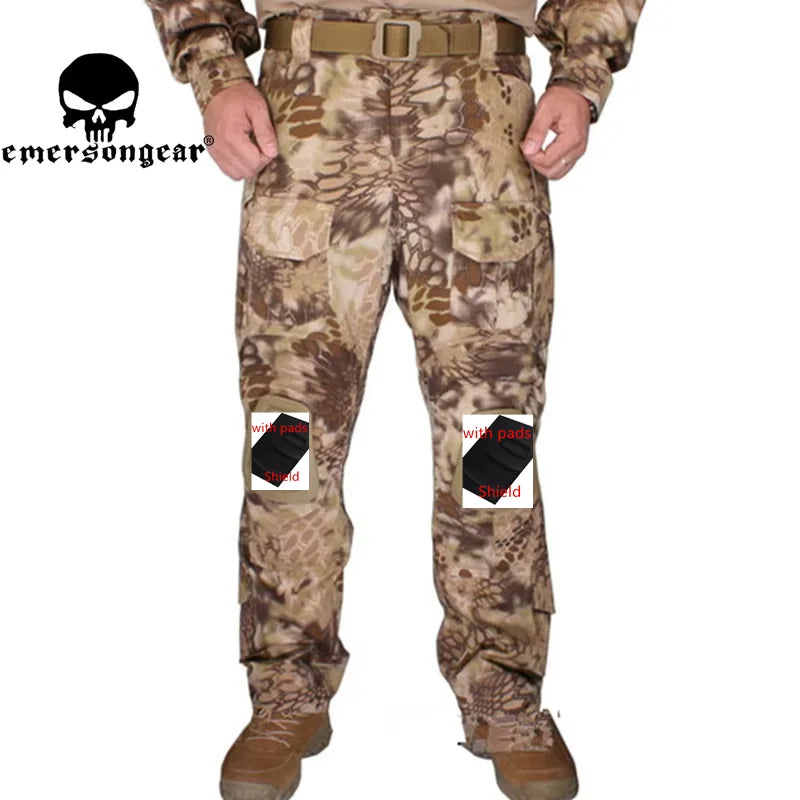 Tactical Bdu E3 Combat Uniform, Shirt and Pants, US BDU Set, Kryptek Highlander Suits, EM8594 + EM7047
