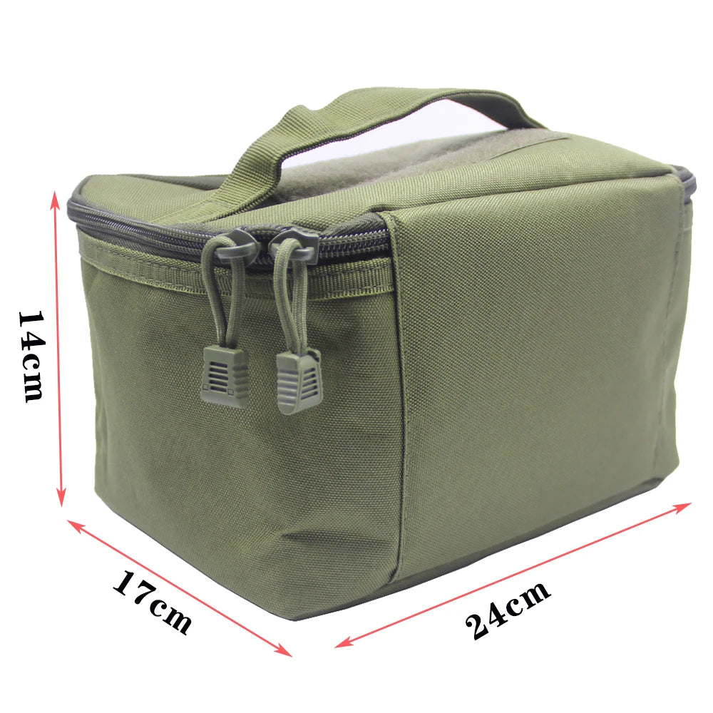 Rifle Cartridge Bag Tactical Pistol Ammo Pouches Bullet Storage Case Hunting Shotgun Ammunition Carrier Case EDC Tools Handbag