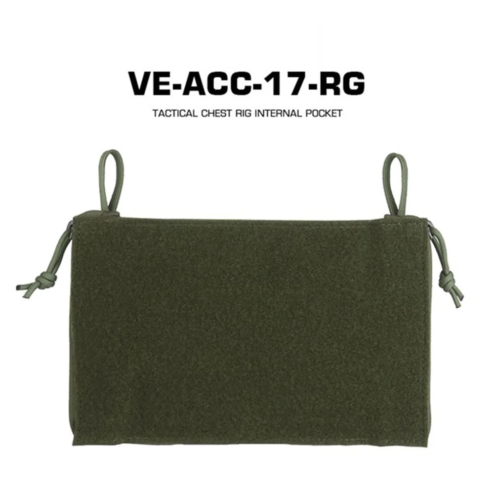 Tactical Chest Rig Internal Pocket Chest Hanging Front Panel Pouch